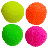 Vibrant 4pcs -Pack Multi-Color Balls - Green, Orange, Yellow, Pink - Fast Color, Kid-Friendly, Perfect Gift for Play & Learning
