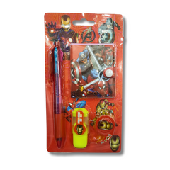 Avengers Gift set diary pencil high lighter and Tape