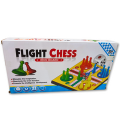 Flight Chess Iron Board Game - Stimulate Imagination & Boost Intelligence for Kids 6+ Years - Brain Function Enhancement & Fun Learning