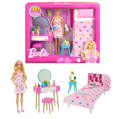 Barbie Doll And Bedroom Playset