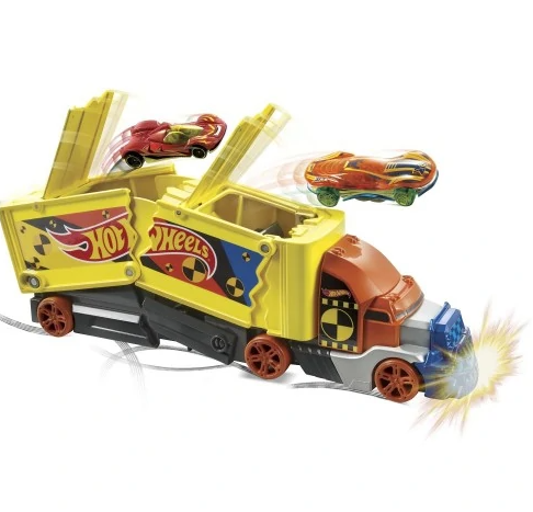 Hot Wheels New Deluxe Crashing Rig Camion Crash