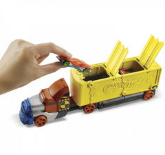 Hot Wheels New Deluxe Crashing Rig Camion Crash