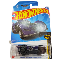 Join the Dark Knight's Quest with the Hot Wheels Batman: Arkham Asylum Batmobile - A Heroic Ride for Aspiring Protectors!