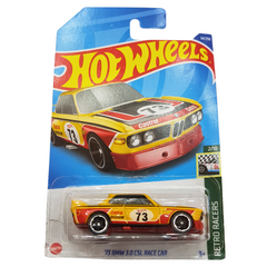 Hit the Track with the Hot Wheels '73 BMW 3.0 CSL Race Car - A Retro Racing Legend for Future Champions!