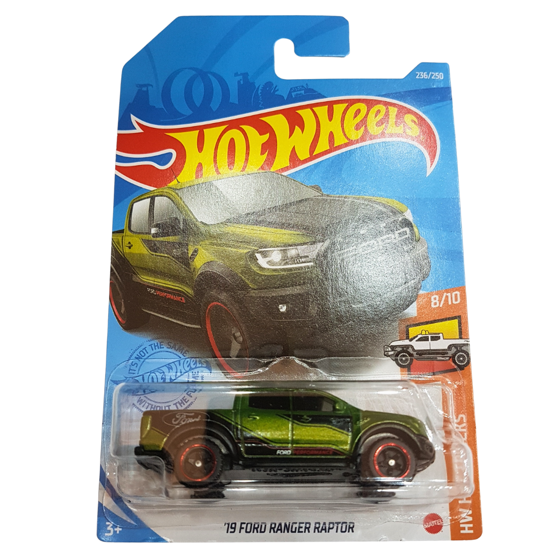 19 ford ranger raptor hot wheels model car
