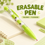 Yalong YL252626 green erasable pen with playful character design