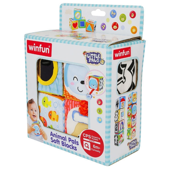 Winfun Animal Pals Soft Blocks
