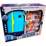 Frosty Fun: Interactive Play Set Freezer with Simulation Sound and Lighting