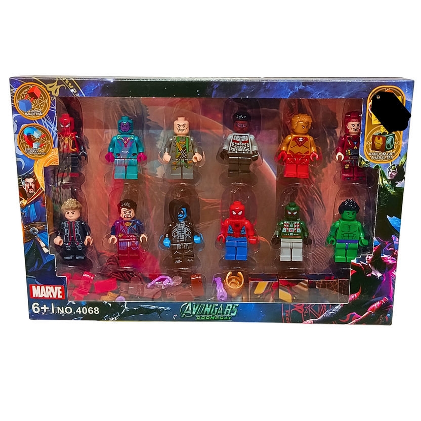 Avengers Doomsday mini figure set front packaging Main image