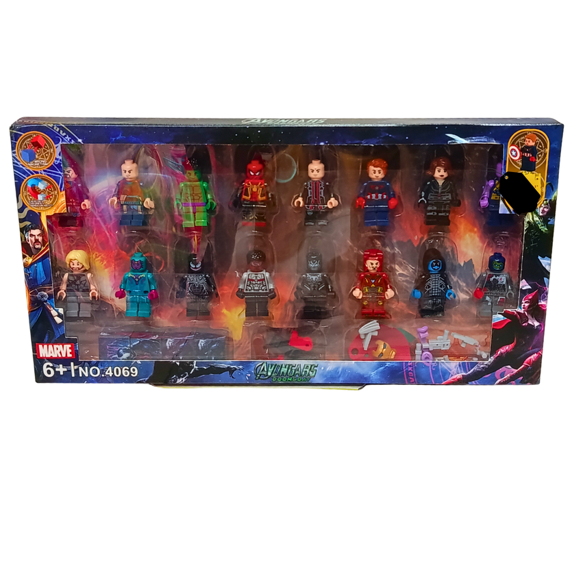 Avengers Doomsday themed mini figure set No. 4069 Main image