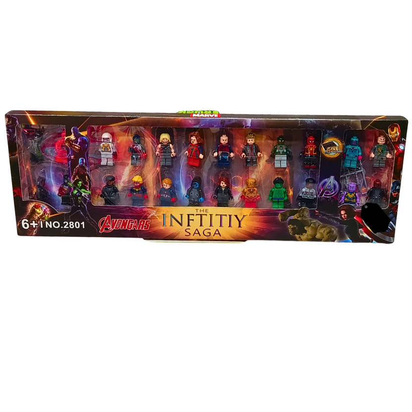 Avengers Infinity Saga themed mini figure collection No. 2801 Main image