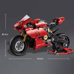 Ducati Panigale 10272 V4 Replica Model Kit - 764-Piece ABS Construction Set