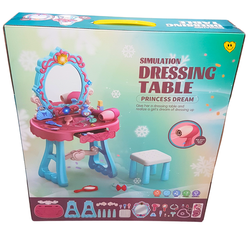 Princess Dream Simulation Dressing Table – Enchanting Role-Play Toy for Children 3+ Main image