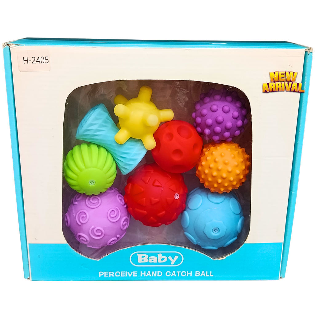 Baby Perceive Hand Catch Ball H-2405 original boxed nine piece sensory set