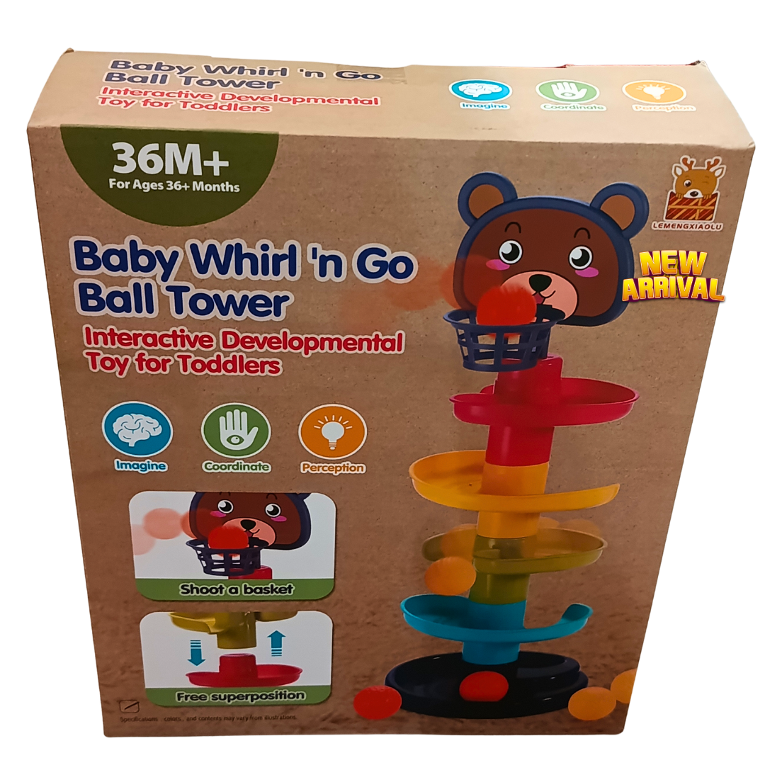 Baby Whirl n Go Ball Tower product box