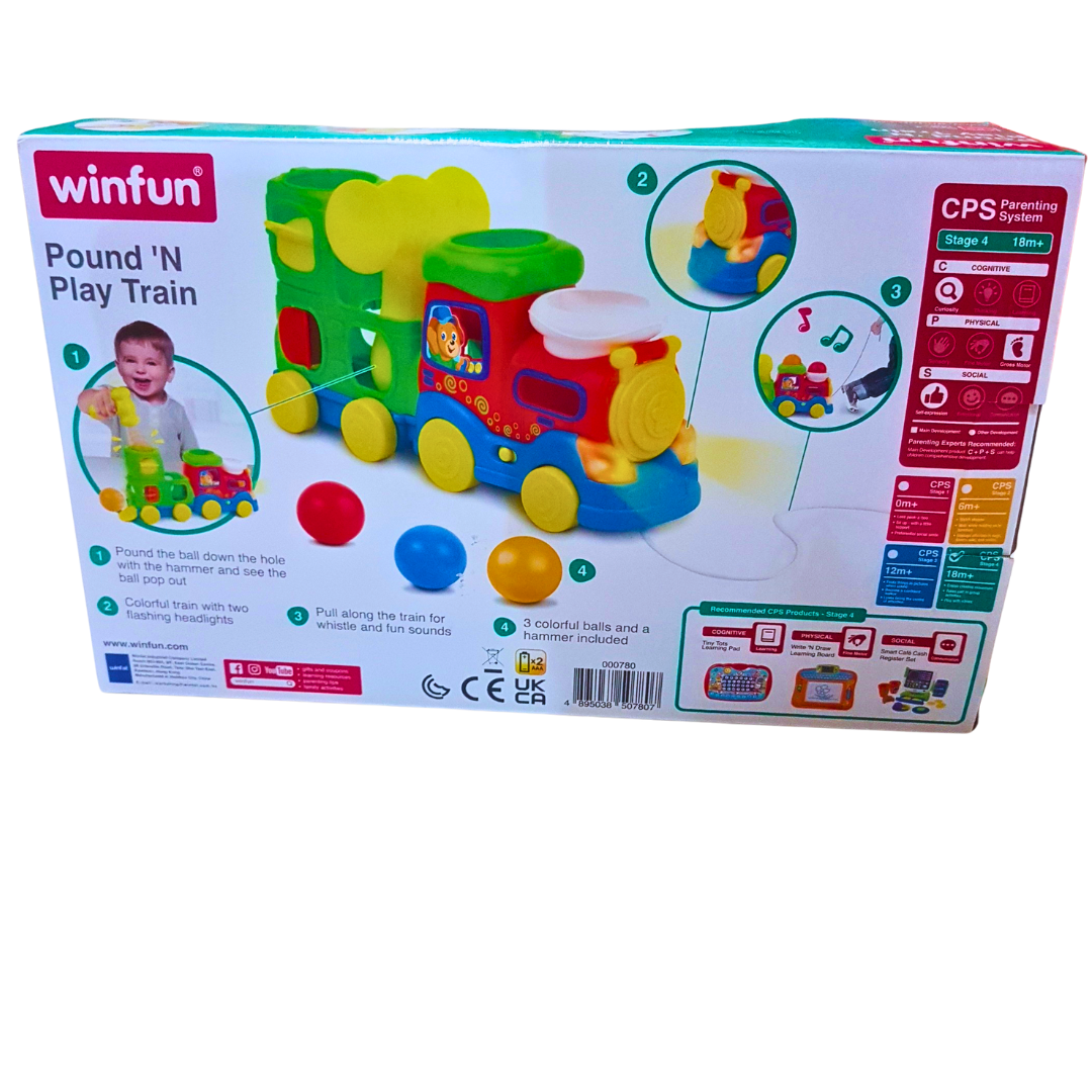 Wintun Fairy Train - Interactive Pound 'N Arrival Toy (NEW) Secondary image