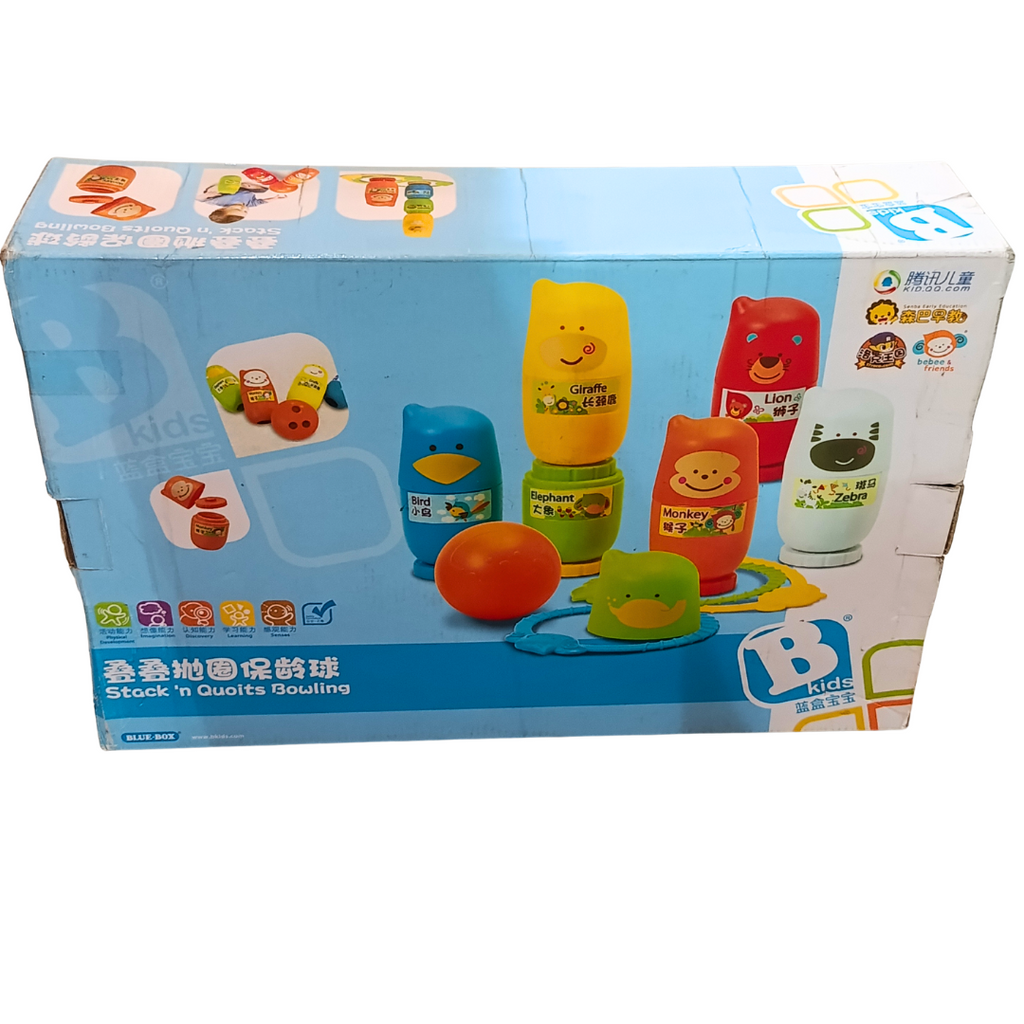 B kids Stack n Quoits Bowling alternative box view