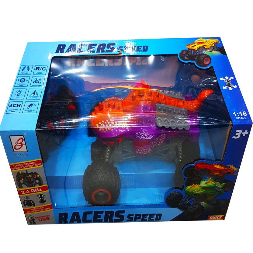 New Arrival: Remote Control Speed Racer Car for Boys - USB Charger, Ready to Run, All Batteries Included - Perfect Gift for Kids Main image