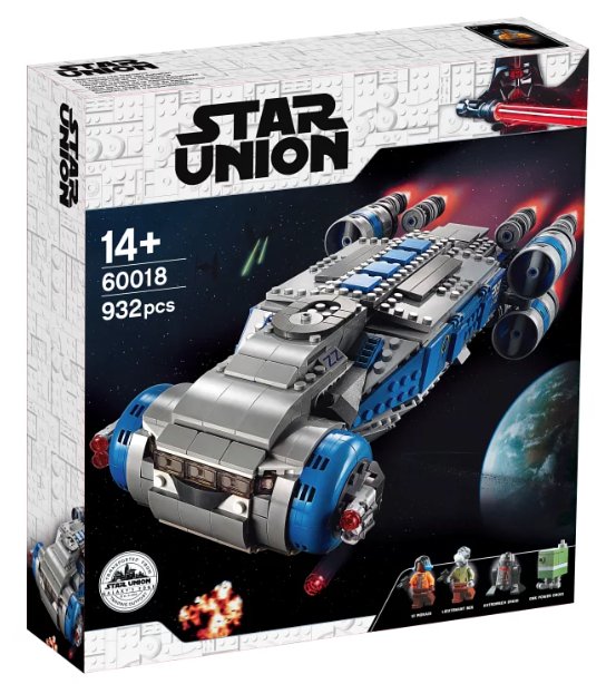 Star Union Bricks #60018 932pcs  for age 14 and Up