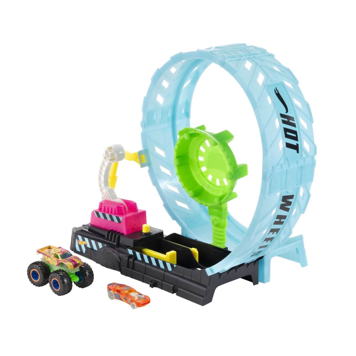 Hot Wheels Monster Trucks Glow In The Dark Epic Loop Challenge HBN02 Secondary image