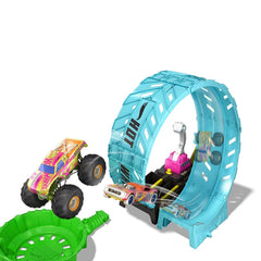 Hot Wheels Monster Trucks Glow In The Dark Epic Loop Challenge HBN02