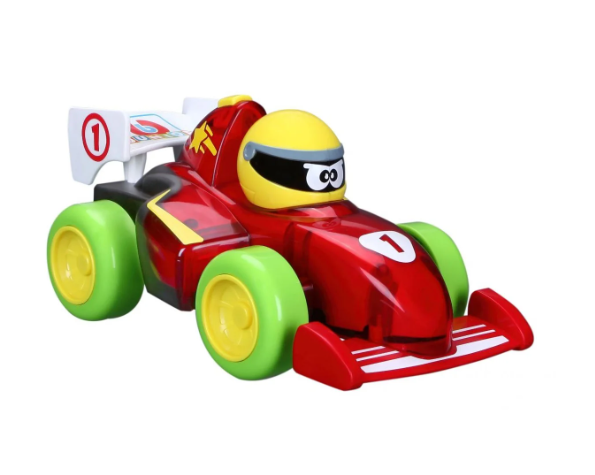 Bburago Push And Glow Formula Fun Toy Car With Light And Sound