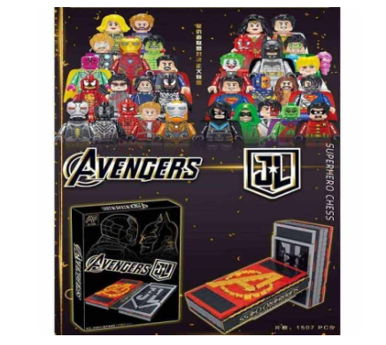 Brick Aipin 3901 Avengers Superhero Chess Secondary image