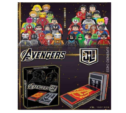 Brick Aipin 3901 Avengers Superhero Chess