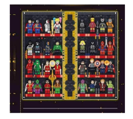 Brick Aipin 3901 Avengers Superhero Chess