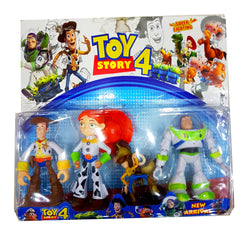 New Arrival Toy Story 4 Action Figure Set - Ideal Gift for Toy Story Enthusiasts and Kids Aged 3+ - Exclusive 5-Piece Collector's Edition