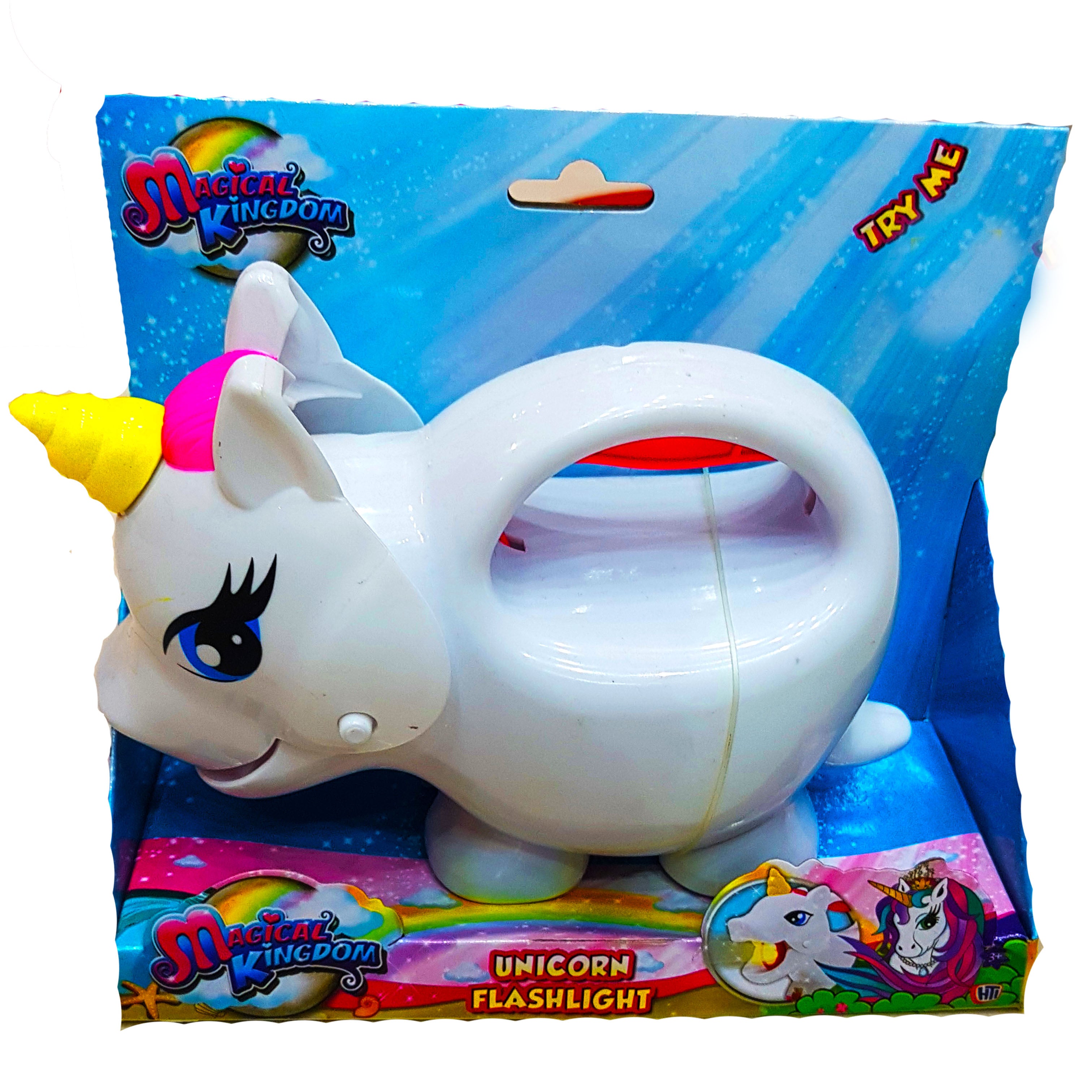 Magical Kingdom Unicorn Flashlight - Enchanting Toy for Girls Ages 3+