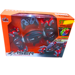 Laser Lateral & Burst RC Stunt Car – High-Speed Remote Control Car with 360° Spins, Drift & Dance Mode | Rechargeable & 2.4GHz Control (Ages 6+)