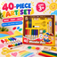 Dogi Cat Wonder Box 40-piece art set for kids