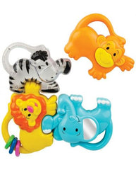 Rattle Puzzle 2 in 1 WinFun - Jungle Animals