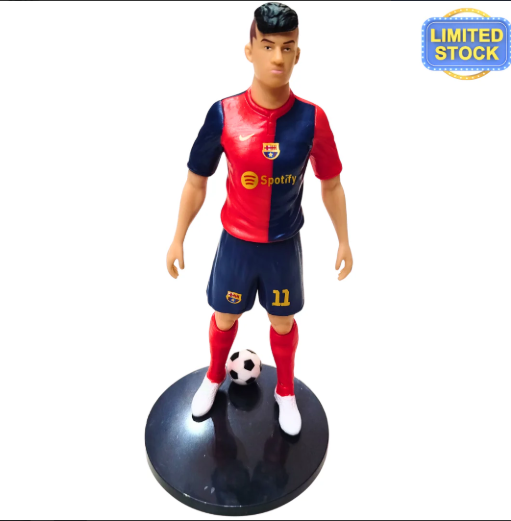 Neymar Jr Football Action Figure – 8 Inch Soccer Toy for Kids | Limited Edition Barcelona Jersey Collectible Secondary image