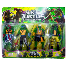 New Arrival 4-Piece Ninja Turtle Action Figure Set - High-Quality 6-Inch Toys for Boys, Perfect Kids' Gift, Collectible Series