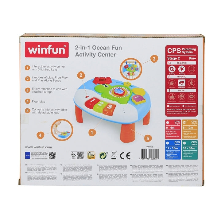 WINFUN 2-in-1 Ocean Fun Activity Center