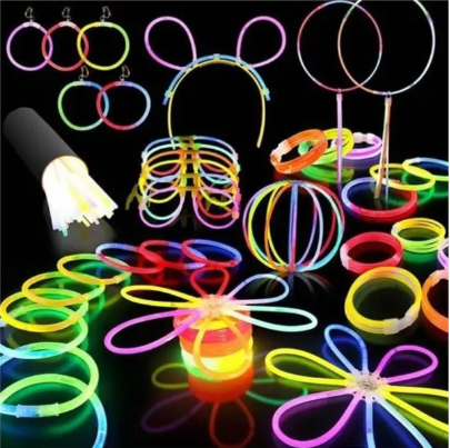 15 GLOW STICKS Party Light Bracelets: Illuminate Your Celebrations