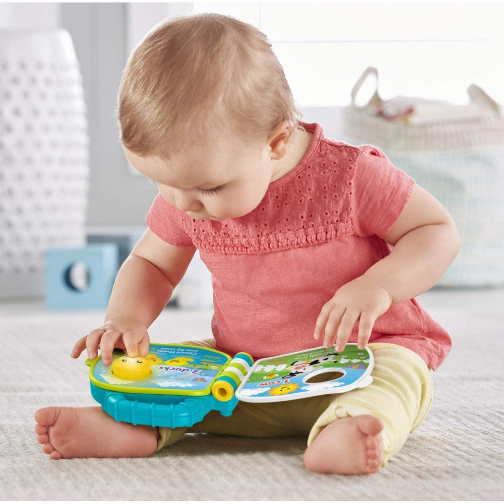 Fisher-Price Laugh & Learn Counting Animal Friends Book-FYK57