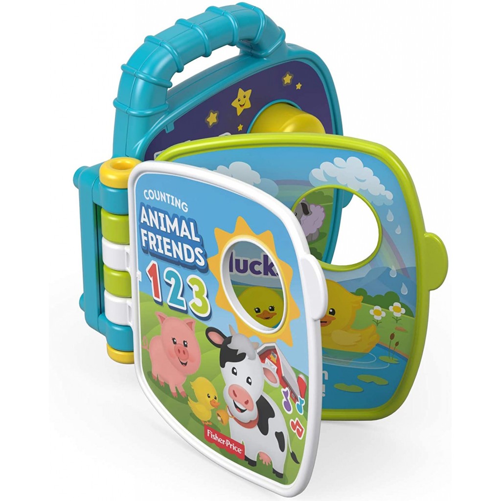Fisher-Price Laugh & Learn Counting Animal Friends Book-FYK57