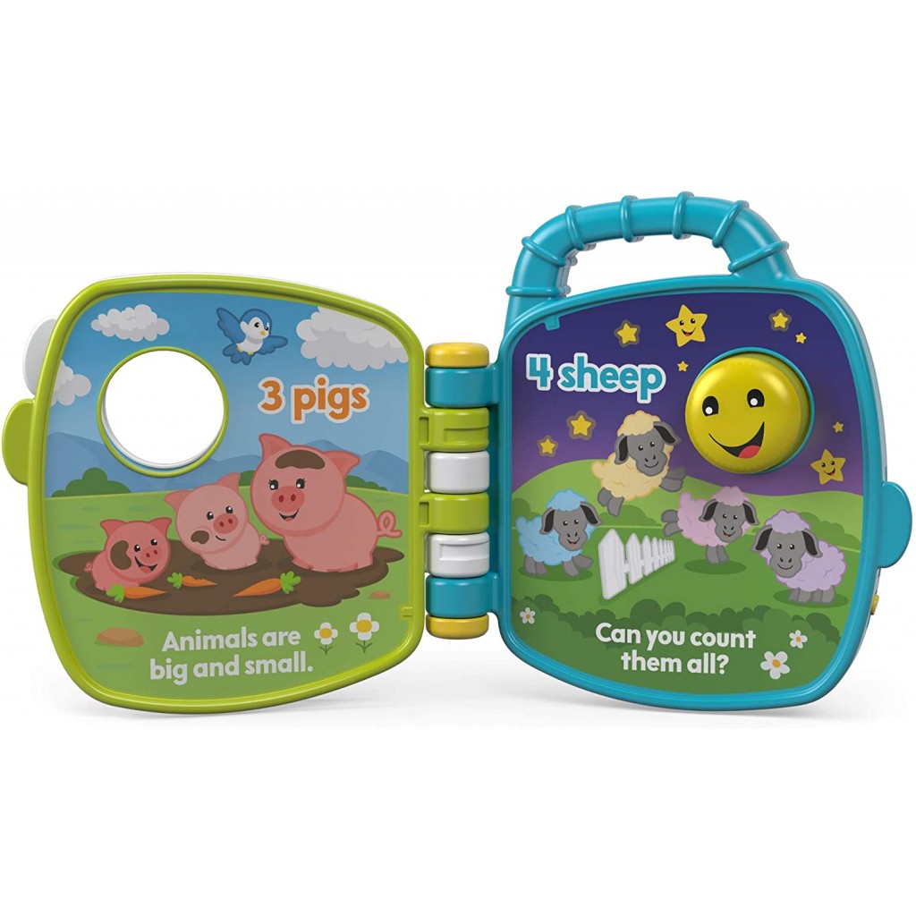 Fisher-Price Laugh & Learn Counting Animal Friends Book-FYK57 Secondary image