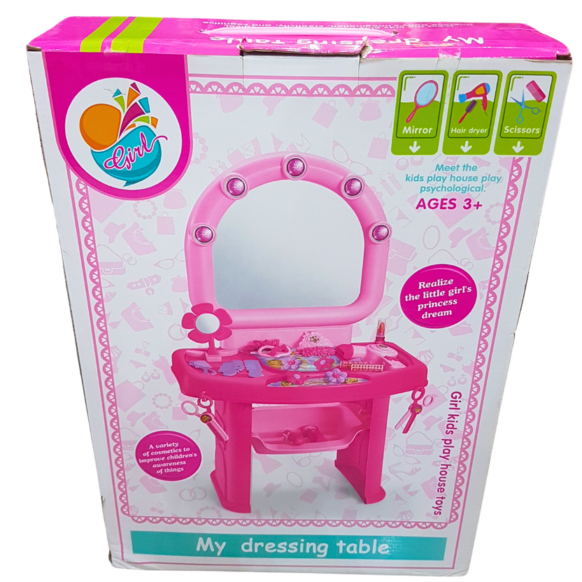 Elfin My Dressing Table – 19-Piece Pretend Vanity Set for Kids 5+ Main image