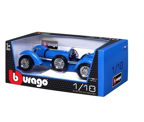 Bburago 1:18 Gold Bugatti Type 59 (1934)