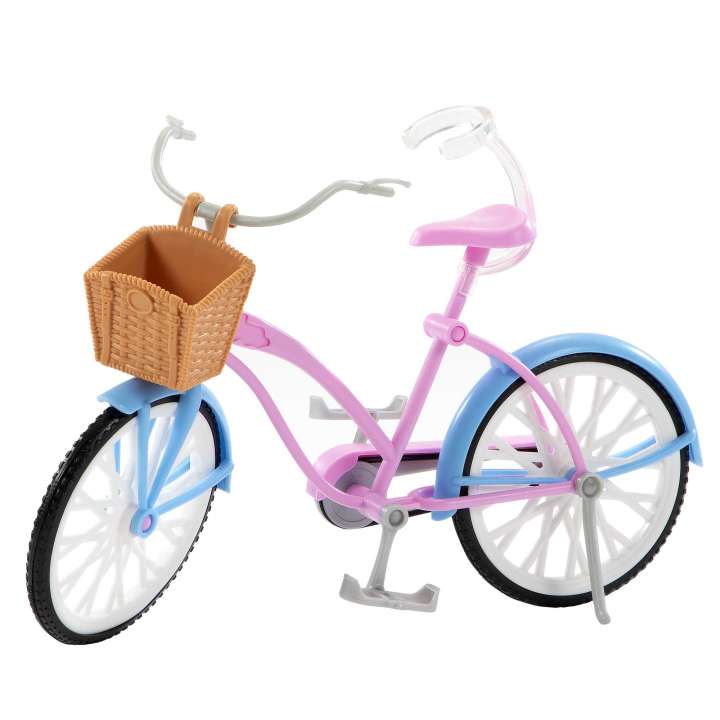 Barbie Doll And Bike Playset With Doll (11.5 in, Blonde) & Bicycle Secondary image