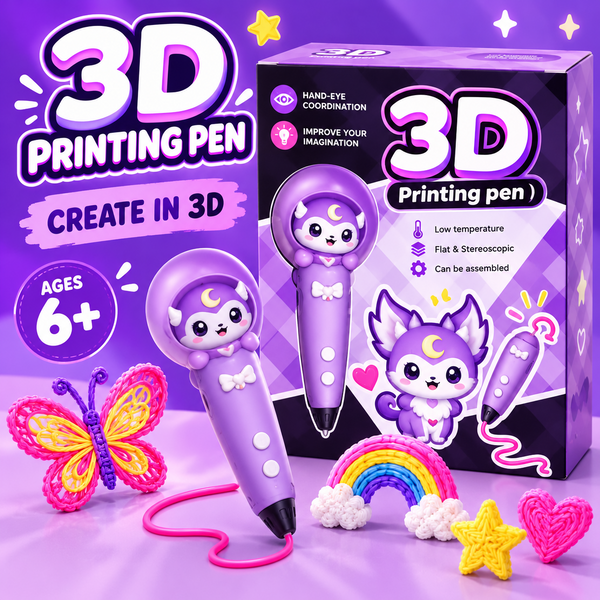 Kuromi 3D printing pen product banner