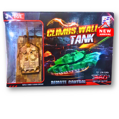 Remote Control Wall-Climbing Tank – 360° Rotation &amp; Dual Surface Mode 🚀🔥