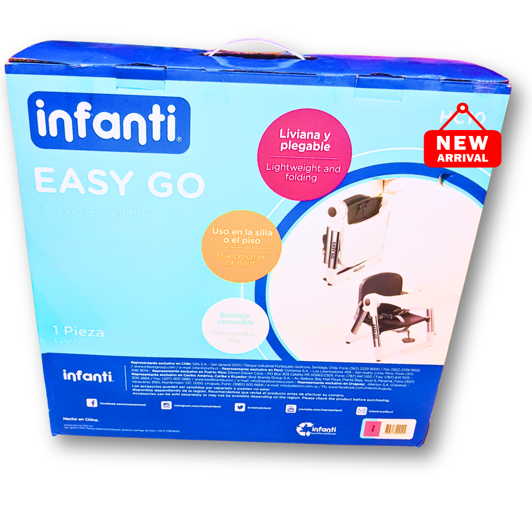 🍼 Infanti Easy Go Baby Feeding Chair – Lightweight, Foldable & Portable High Chair with Removable Tray Secondary image