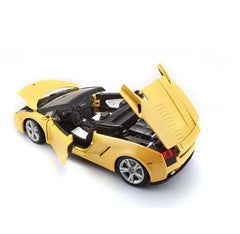 Bburago 1:18 Gold Lamborghini Gallardo Spyder
