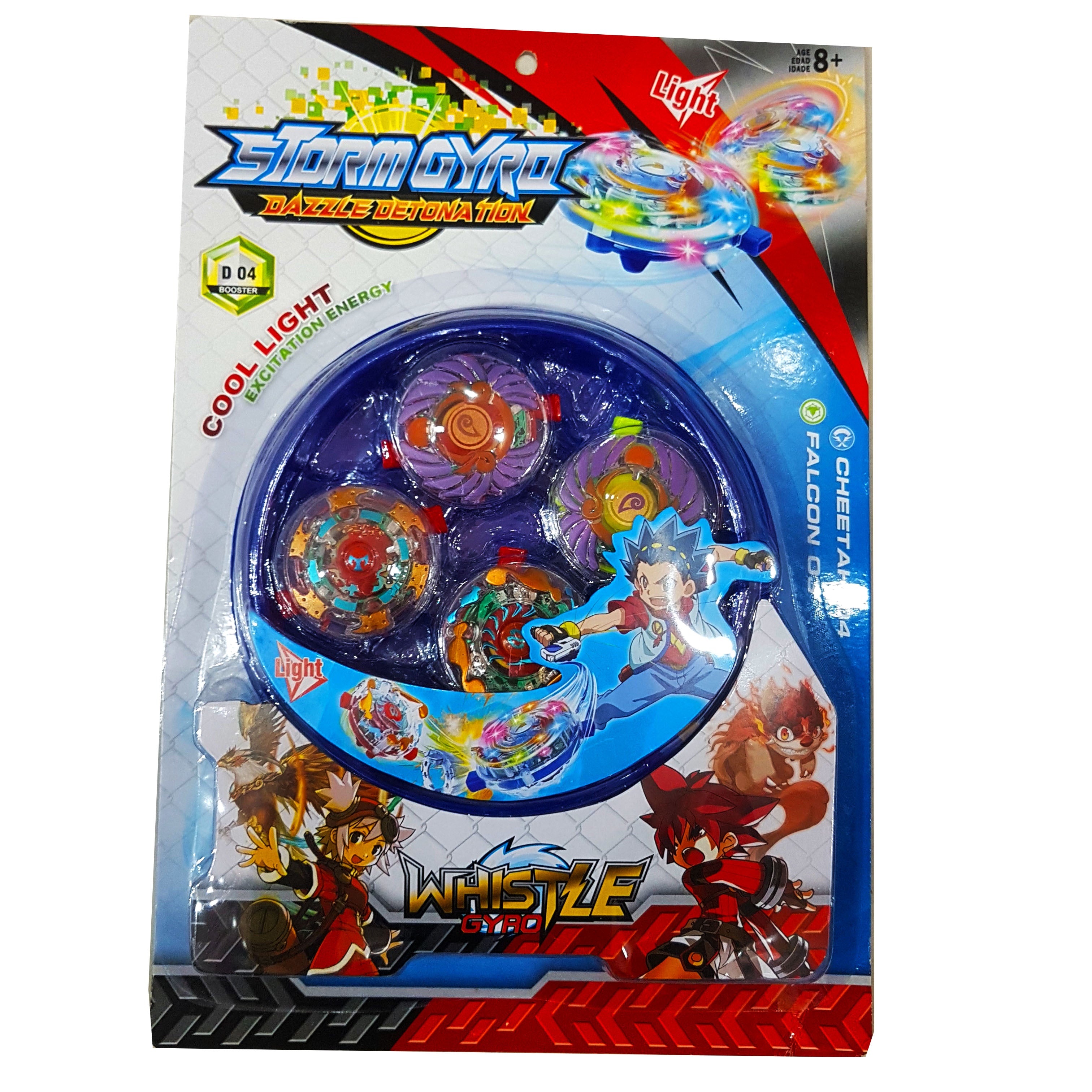 Beyblade Speed Rotation Ultimate Set: 4 High-Power Beyblades with Arena, Attacking Loop, Shield, Power Core, Anti-Knock Reel - Wear Resistant, Light Excitation Energy, Perfect Gift for Kids Aged 5+ Secondary image