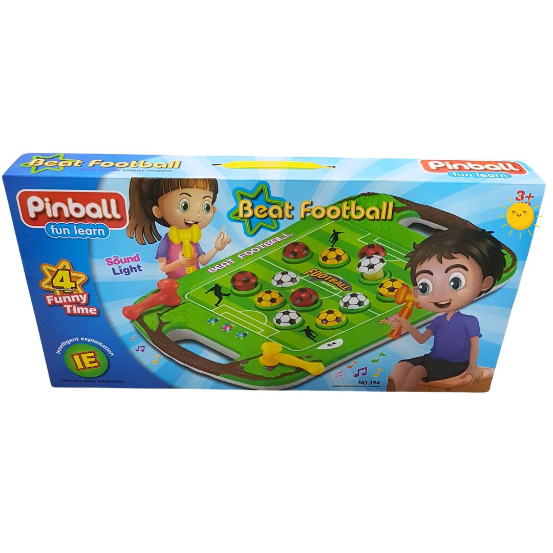 Interactive Pinball Soccer Game - Educational Sports Toy for Kids 3+